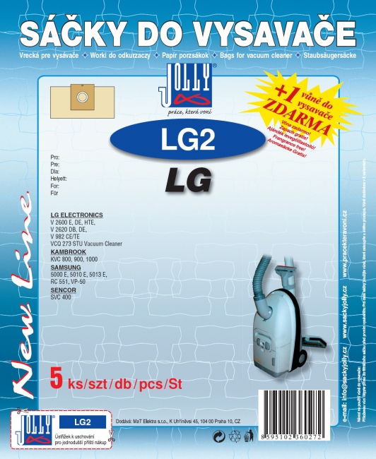 LG2 - sáček do vysavače LG ELECTRONICS