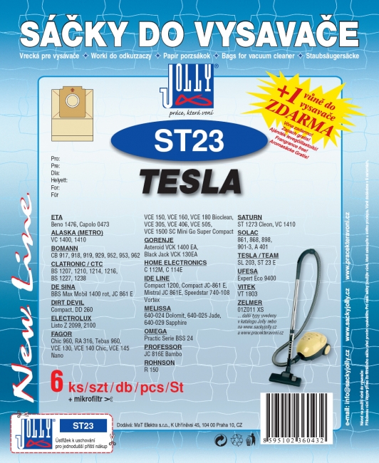 ST23 - sáček do vysavače ELECTROLUX