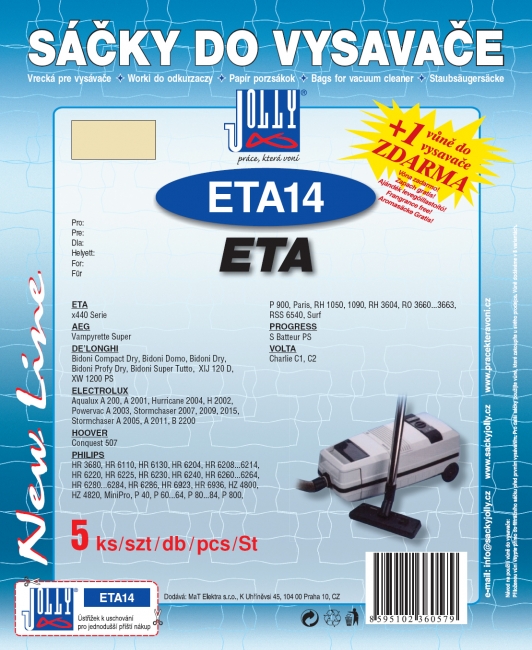 ETA14 - sáček do vysavače ETA