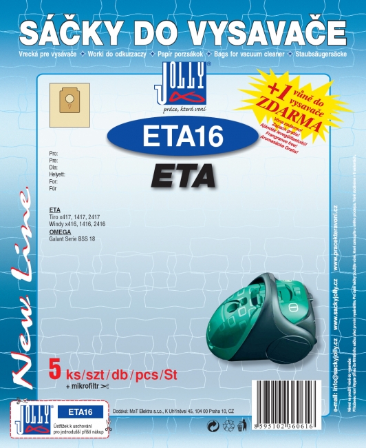 ETA16 - sáček do vysavače