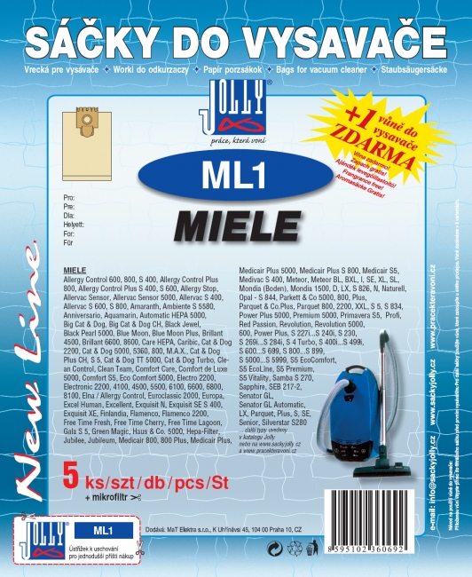 ML1 - sáček do vysavače MIELE