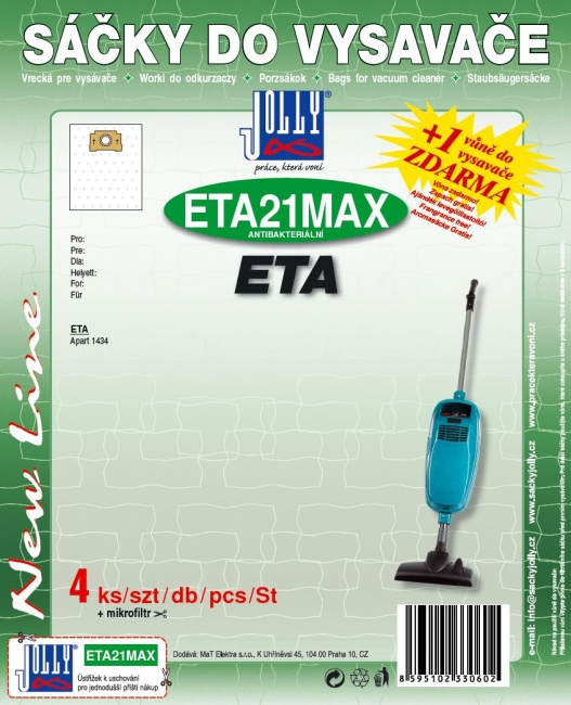 ETA21 MAX - sáček do vysavače