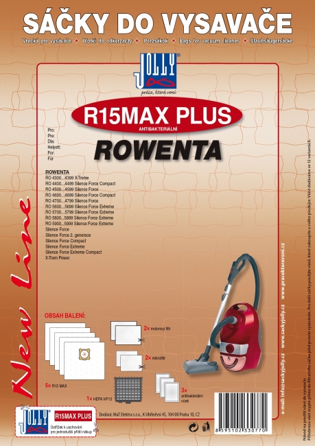 R15 MAX PLUS - sáček do vysavače