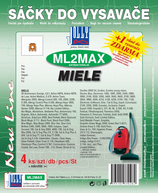 ML2 MAX - sáček do vysavače