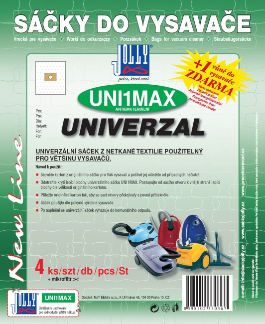 UNI1 MAX - sáček do vysavače