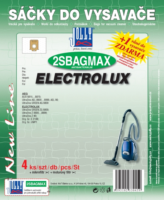 2SBAG MAX - sáček do vysavače ELECTROLUX